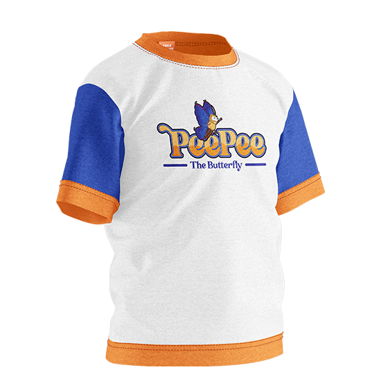 PeePee The Butterfly Orange